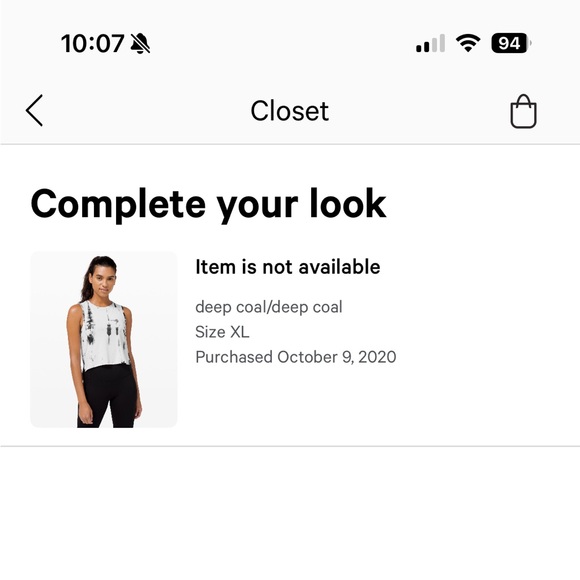 LULULEMON | Tank Top - Deep Coal - Picture 6 of 6